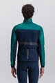 SANTINI Cycling thermal jacket - PURE DYE - green
