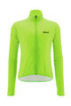 SANTINI Cycling windproof jacket - NEBULA  - light green