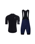 HOLOKOLO Cycling short sleeve jersey and shorts - VICTORIOUS ELITE - blue/black
