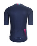 HOLOKOLO Cycling short sleeve jersey and shorts - SPECTRO - purple/blue