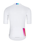 HOLOKOLO Cycling short sleeve jersey and shorts - SPECTRO - brown/white