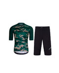 HOLOKOLO Cycling MTB set - CAMOTRAIL - black/green