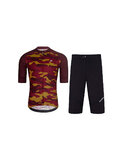 HOLOKOLO Cycling MTB set - CAMOTRAIL - black/bordeaux