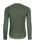 HOLOKOLO Cycling long sleeve jersey and bibtights - ELEVATE - anthracite/green