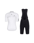 RIVANELLE Cycling short sleeve jersey and shorts - VICTORIOUS LADY - white/black