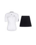 RIVANELLE short jersey and skirt - VICTORIOUS LADY - white/black