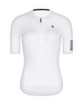 RIVANELLE Cycling short sleeve jersey and shorts - VICTORIOUS LADY - white/yellow/black