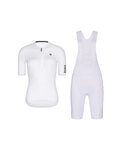RIVANELLE Cycling short sleeve jersey and shorts - VICTORIOUS LADY - white