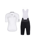 RIVANELLE Cycling short sleeve jersey and shorts - VICTORIOUS LADY - white/black