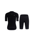 RIVANELLE Cycling short sleeve jersey and shorts - VICTORIOUS LADY - black