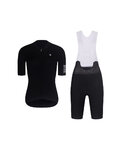 RIVANELLE Cycling short sleeve jersey and shorts - VICTORIOUS LADY - black