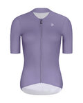 RIVANELLE Cycling short sleeve jersey and shorts - ELEVATE - beige/purple
