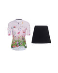 RIVANELLE short jersey and skirt - IN BLOOM - black/pink/multicolour