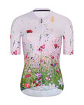 RIVANELLE Cycling short sleeve jersey and shorts - IN BLOOM - purple/pink/multicolour