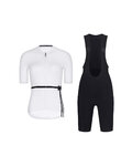 RIVANELLE Cycling short sleeve jersey and shorts - LOVELY - black/white