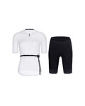 RIVANELLE Cycling short sleeve jersey and shorts - LOVELY - black/white