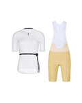 RIVANELLE Cycling short sleeve jersey and shorts - LOVELY - beige/white