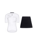 RIVANELLE short jersey and skirt - CRYSTELLE - black/white