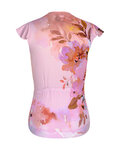 RIVANELLE Cycling short sleeve jersey and shorts - MISS FLOWERY - pink