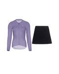 RIVANELLE long jersey and skirt - ELEVATE - black/purple