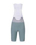 RIVANELLE Cycling long sleeve jersey and bibtights - ELEVATE - green/purple