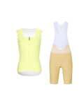 RIVANELLE sleeveless jersey and short pants - SCALLESSA - beige/yellow