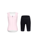 RIVANELLE sleeveless jersey and short pants - SCALLESSA - black/pink