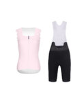 RIVANELLE sleeveless jersey and short pants - SCALLESSA - black/pink