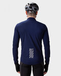 ALÉ Cycling rain jacket - KLIMATIK GUSCIO RACING - blue