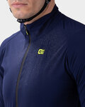 ALÉ Cycling rain jacket - KLIMATIK GUSCIO RACING - blue