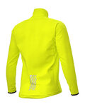 ALÉ Cycling windproof jacket - KLIMATIK GUSCIO RACING - yellow