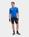 ALÉ Cycling short sleeve jersey - SOLID COLOR BLOCK - blue