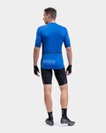 ALÉ Cycling short sleeve jersey - SOLID COLOR BLOCK - blue