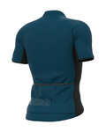 ALÉ Cycling short sleeve jersey - SOLID COLOR BLOCK - blue