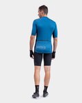 ALÉ Cycling short sleeve jersey - SOLID COLOR BLOCK - blue