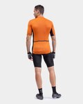 ALÉ Cycling short sleeve jersey - SOLID COLOR BLOCK - orange