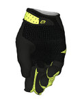 ALÉ Cycling long-finger gloves - MTB FANGO - black/yellow