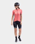 ALÉ Cycling short sleeve jersey - SOLID COLOR BLOCK - pink