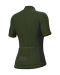 ALÉ Cycling short sleeve jersey - SOLID COLOR BLOCK - green