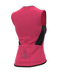 ALÉ Cycling gilet - R-EV1 CLIMA PROTECTION 2.0 THERMO LADY - pink