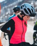 ALÉ Cycling gilet - R-EV1 CLIMA PROTECTION 2.0 THERMO LADY - pink
