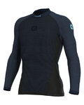 ALÉ Cycling long sleeve t-shirt - KLIMA - black/blue