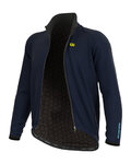 ALÉ Cycling windproof jacket - KLIMATIK GUSCIO GRAPHENE - blue
