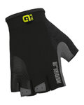 ALÉ Cycling fingerless gloves - COMFORTS - black/white