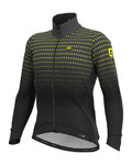 ALÉ Cycling thermal jacket - PRS BULLET DWR STRETCH - black/grey