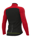 ALÉ Cycling winter long sleeve jersey - SOLID FONDO WINTER - red
