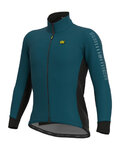 ALÉ Cycling thermal jacket - SOLID FONDO WINTER - blue