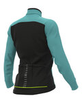 ALÉ Cycling winter long sleeve jersey - SOLID FONDO - light blue