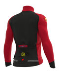 ALÉ Cycling winter long sleeve jersey - KLIMATIK K-IDRO WR LS - red