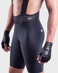 ALÉ Cycling bib shorts - R-EV1 HAMMER - black